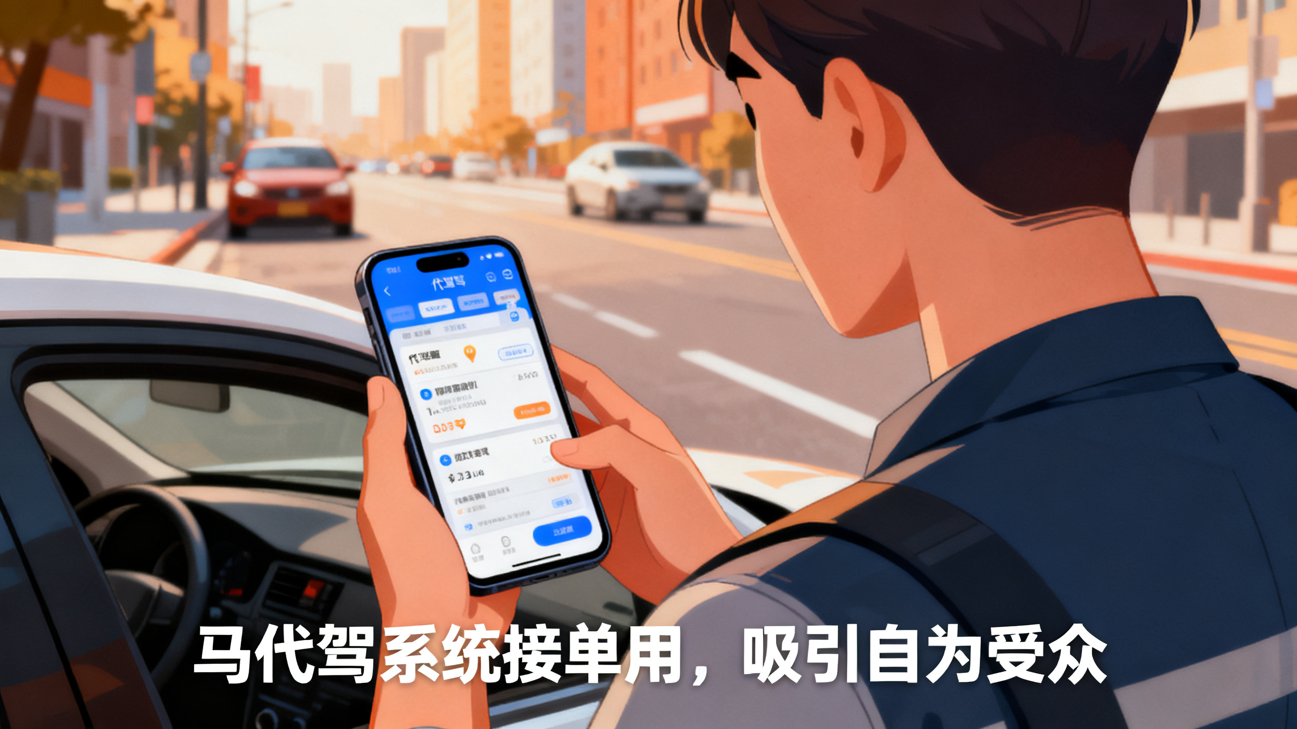 代驾司机使用代驾系统接单 代驾系统搭建